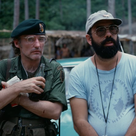 Coppola with Dennis Hopper