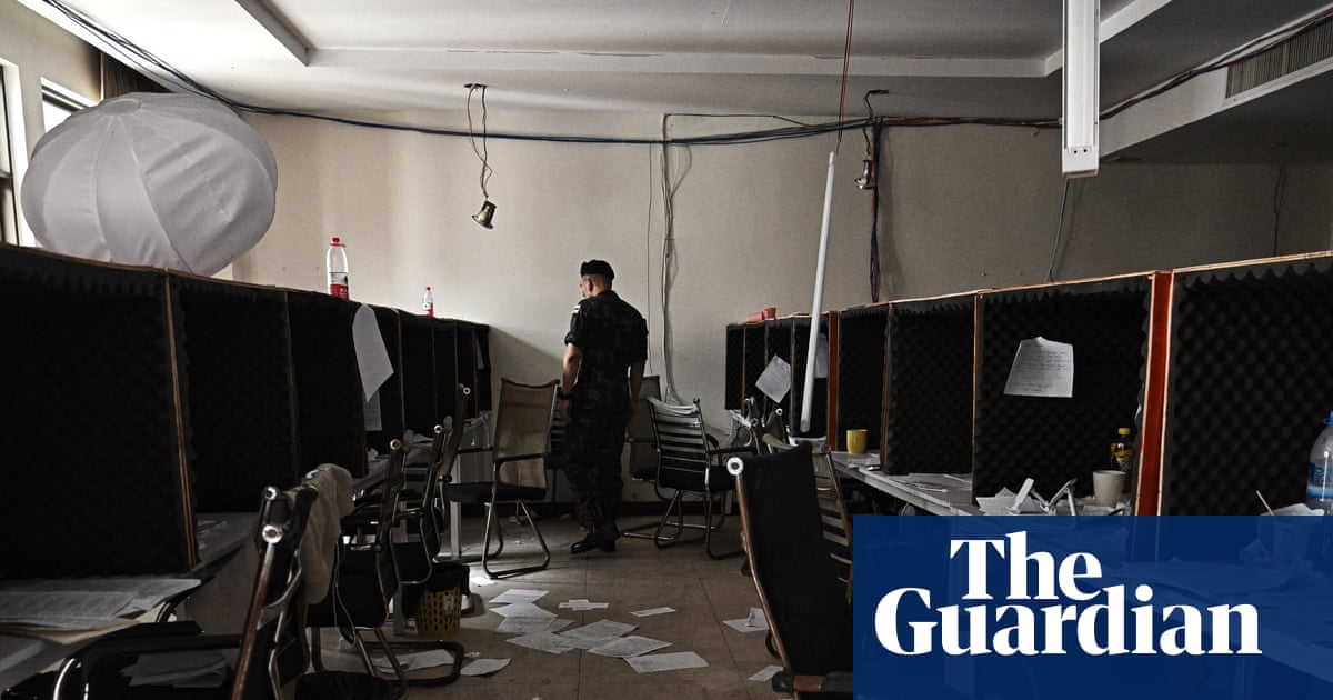 Fake rooms, props and a script to lure victims: inside an abandoned Cambodia scam centre