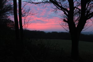 Fermyn Woods sunset