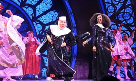 Bad habits … Jennifer Saunders and Beverley Knight in Sister Act.