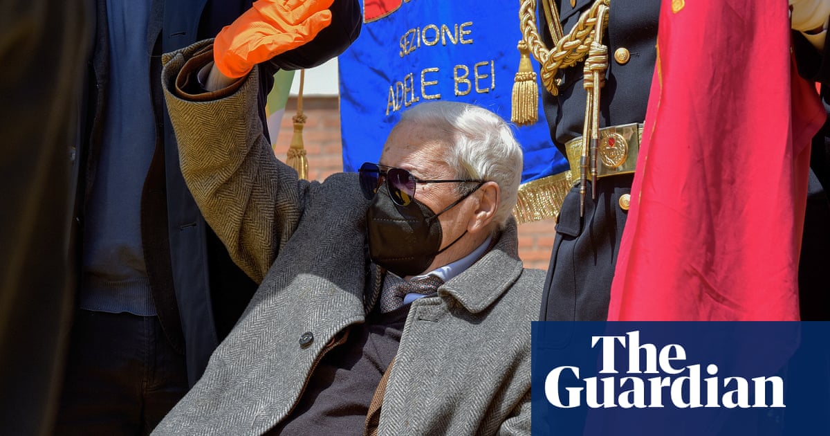 Italy’s most decorated second world war resistance fighter dies aged 103