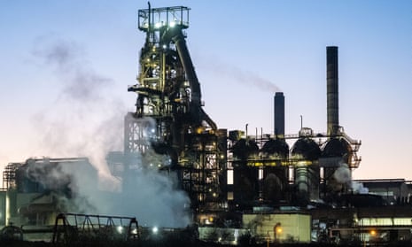 The Tata Steel site in Port Talbot, Wales.