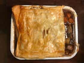 Paul Hollywood covers his scouse with a pastry lid.