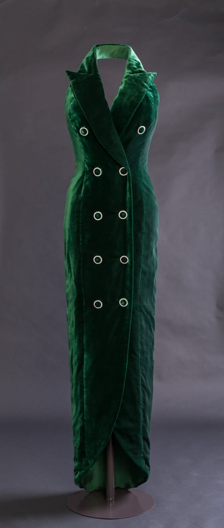 A Catherine Walker dress from 1992 designed for Diana Princess of Wales.