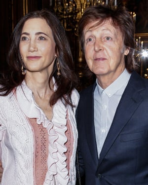McCartney and his third wife Nancy Shevell.