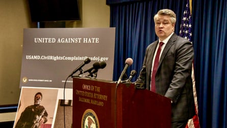 Thomas J Sobocinski speaking at a press conference