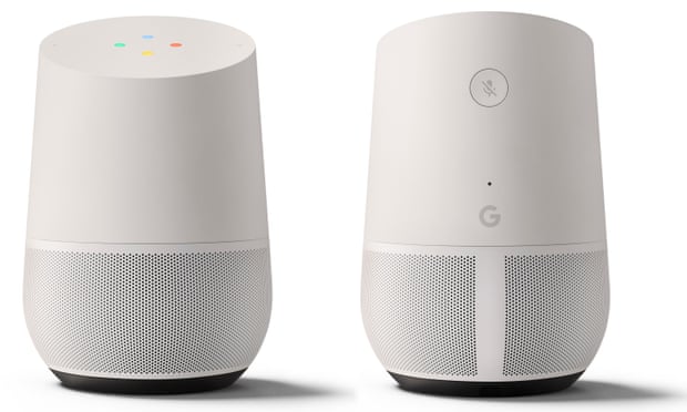 Google Home’s device: lagging behind Amazon in sales.