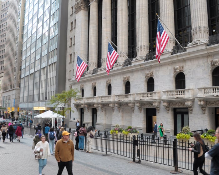 Wall Street and FTSE 100 hit record highs after US inflation report fuels interest rate cut hopes – business live