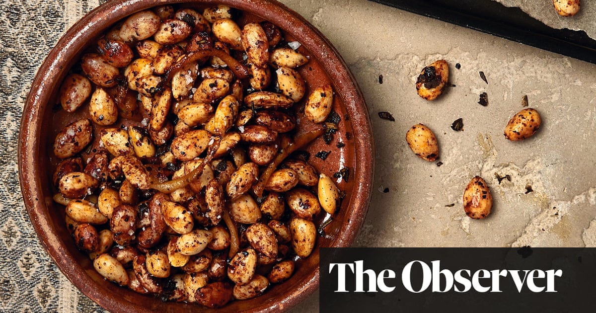Yotam Ottolenghi's recipe for lemon and sage roasted almonds