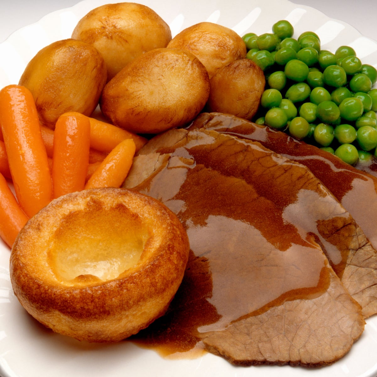 Traditional British Sunday Dinner Traditional British Sunday Dinner