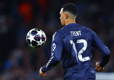 रियल मैड्रिड के ट्रेंट अलेक्जेंडर-अर्नोल्ड।