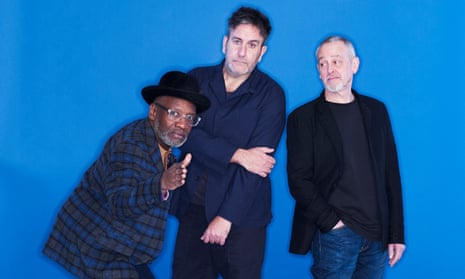 The Specials (left to right, Lynval Golding, Terry Hall and Horace Panter).