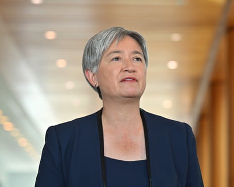 Minister for foreign affairs, Penny Wong.