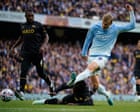 Haaland helps extend winning start for Manchester City as leaders defeat Ipswich