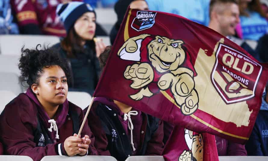 pics Suncorp Stadium Capacity Covid crowd in brisbane state of origin