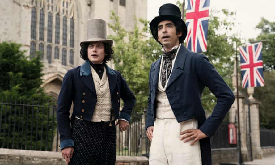 Aneurin Barnard and Dev Patel in The Personal History of David Copperfield