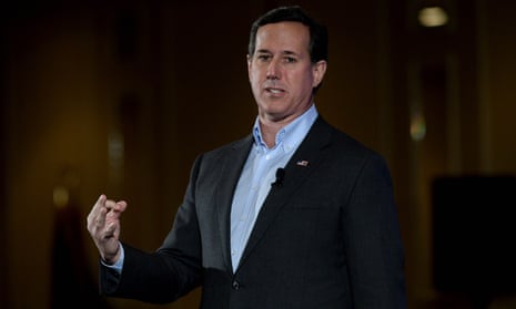 Former Pennsylvania senator Rick Santorum in 2016.