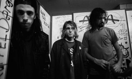 Nirvana while on tour in Germany in 1991
