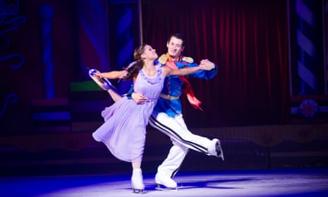 Anastasia Ignatyeva and Bogdan Bererenko in The Nutcracker On Ice at the London Palladium, 2013.