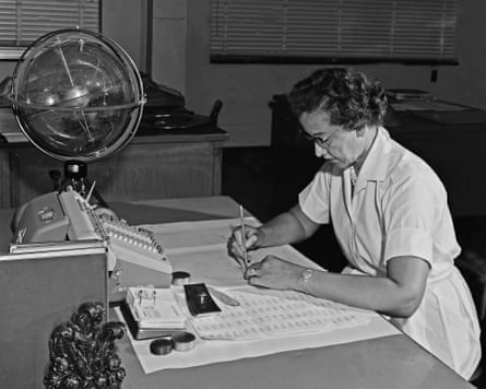 Katherine Johnson, Nasa space scientist and mathematician. ‘My colleagues and I were committed to the work. We found different ways to deal with the segregation.’