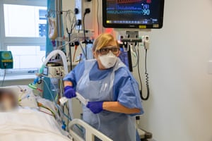 A nurse seeks help
