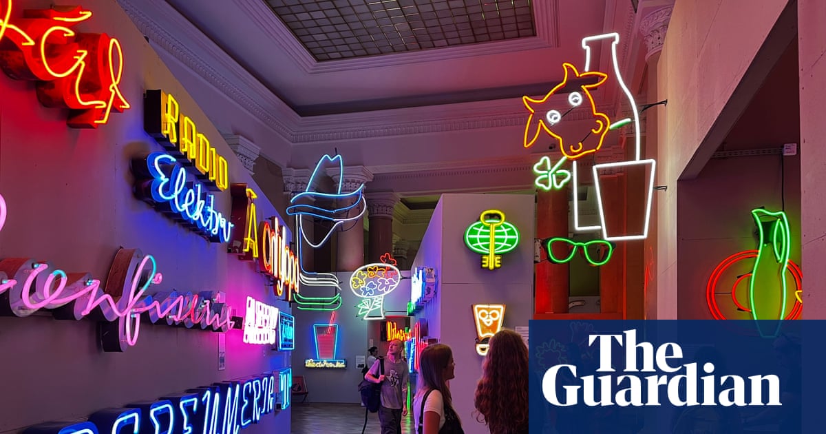Warsaw’s Neon Museum sparks revival of interest in cold war signs and aesthetic