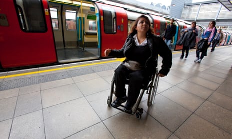 Wheelchair user Iman Saab going to Stratford