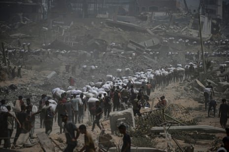 After resuming its war in mid-March, Israel blocked all aid from entering Gaza for two and a half months.