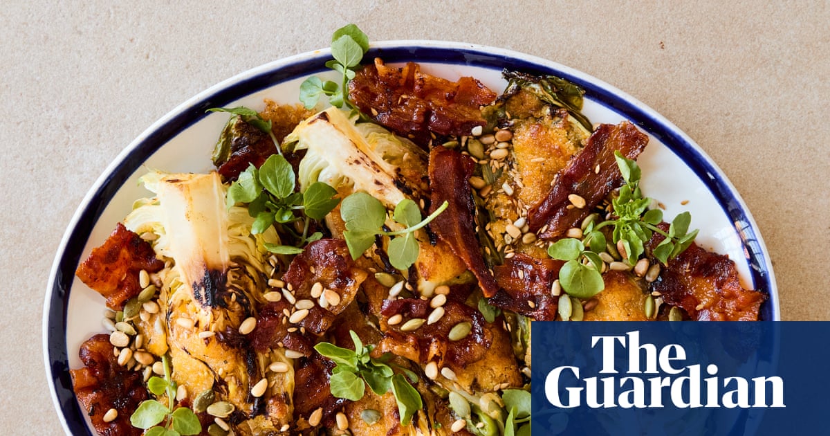 Sliders and slaw, and cheesy, nutty wedges: Simon Rogan's spring cabbage recipes