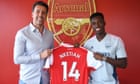 ‘Eddie is staying’: Nketiah signs new long-term contract at Arsenal