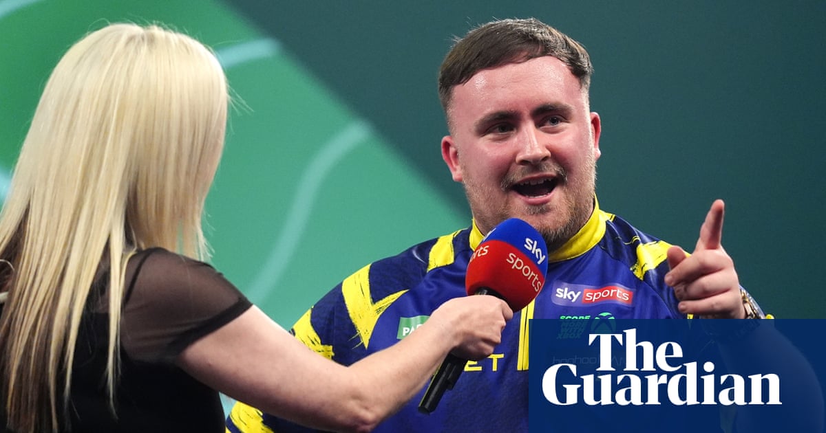 ‘I lost my head’: Luke Littler on darts crowd booing him at Alexandra Palace