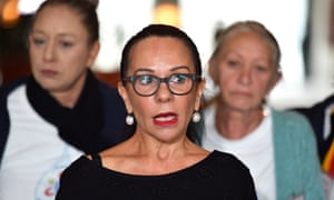 Labor Member for Barton Linda Burney at a press conference at Parliament House in Canberra