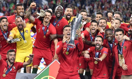 Portugal Win Nations League As Goncalo Guedes Does For The Netherlands Nations League The Guardian