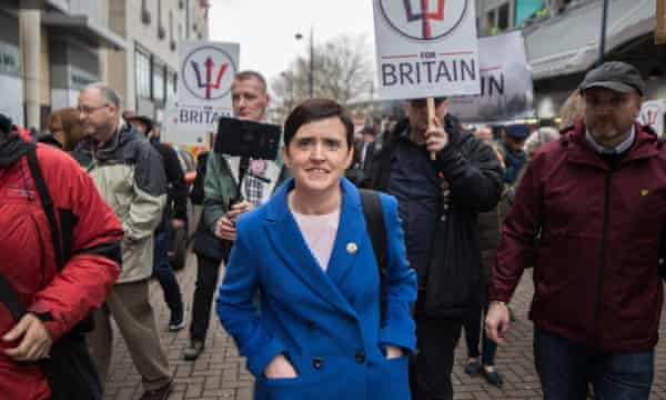 Anne-Marie Waters, the leader of For Britain