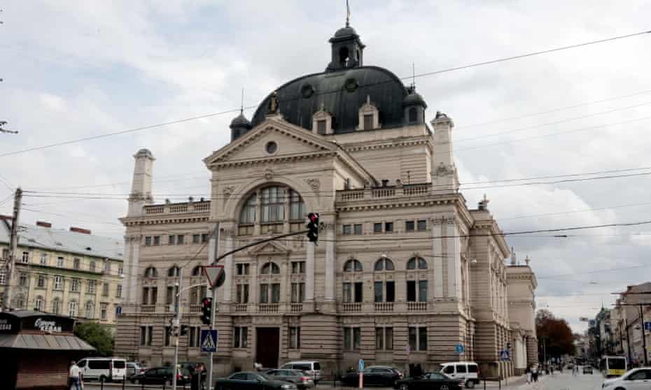 Lviv National Opera  pictured on 06 Sep 2020