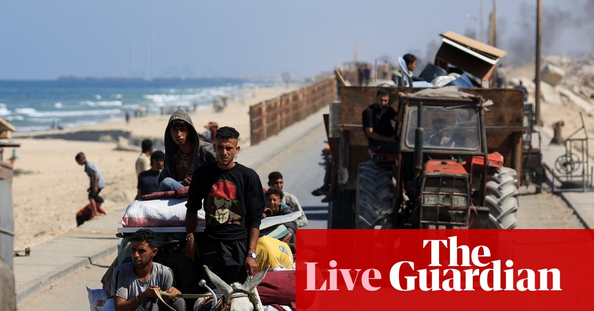Israel to close last remaining route from southern Gaza to the north as it continues offensive on Gaza City Middle East crisis live