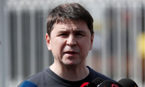 Mykhailo Podolyak, a political adviser to the Ukrainian president
