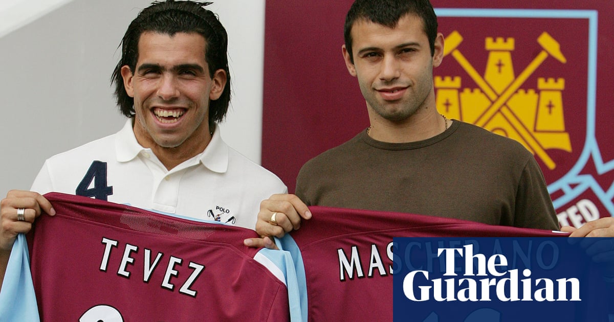 Signing Of Tevez And Mascherano Nearly Burst West Ham S Bubble Football The Guardian
