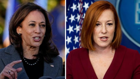 White House defends Kamala Harris after reports suggest she is struggling in role – video | Kamala Harris | The Guardian