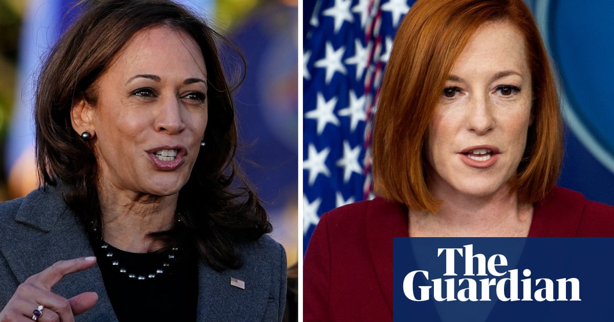 White House defends Kamala Harris after reports suggest she is struggling in role – video