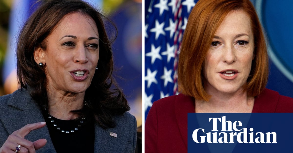 White House defends Kamala Harris after reports suggest she is struggling in role – video 1 White House defends Kamala Harris after reports suggest she is struggling in role – video The White House press secretary, Jen Psaki, disputed recent media reports that the US vice president, Kamala Harris, is struggling with her role in Joe Biden's administration. ‘She's a key partner,’ Psaki said. ‘She's a bold leader, and she is somebody who has taken on incredibly important assignments,’ including immigration and voting rights. With questions being raised about the president's willingness to seek a second term, speculation is mounting over Harris’s chances in a contest for the next Democratic nomination. ‘I don't have any predictions of whether she will run, when she will run,’ Psaki added. ‘I will leave that to her, but I can tell you that there's been a lot of reports out there and they don't reflect his view or our experience with the vice president.’ White House defends Kamala Harris after reports suggest she is struggling in role – video 1 White House defends Kamala Harris after reports suggest she is struggling in role – video