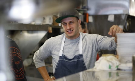 Ben Hall, owner of the Russell Street Deli, says ‘it’s been a shitshow’ since he was featured in an Associated Press story.