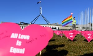 all love is equal sign in front of parliament house