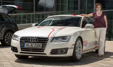 Kate Connolly and Audi’s piloted car.