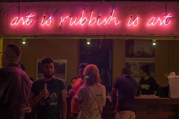Graffiti In Progress, Hin Bus Depot. | theguardian