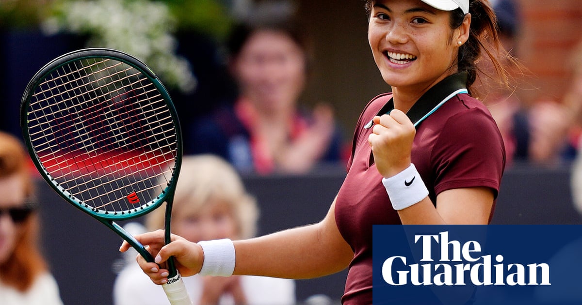 Emma Raducanu leapfrogs Katie Boulter to British No 1 after beating Sramkova at Queen's