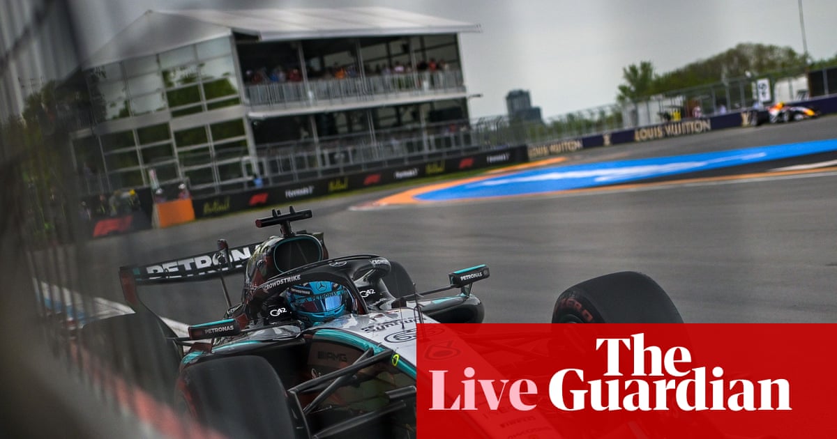 F1 Canadian Grand Prix: George Russell pips Kimi Antonelli to pole