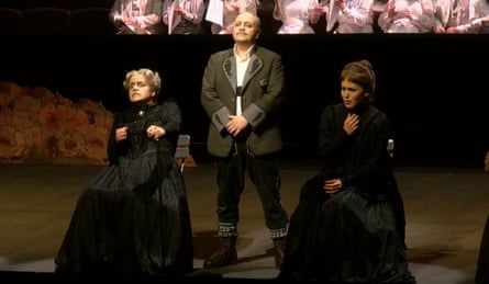 The 2017 premiere of Avner Dorman’s Wahnfried in Badisches Staatstheater, Karlsruhe.