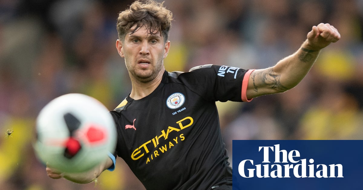 John Stones out for at least a month to deepen Manchester City injury crisis