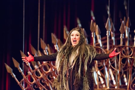 ‘Steely ferocity’: Anna Pirozzi as Lady Macbeth.